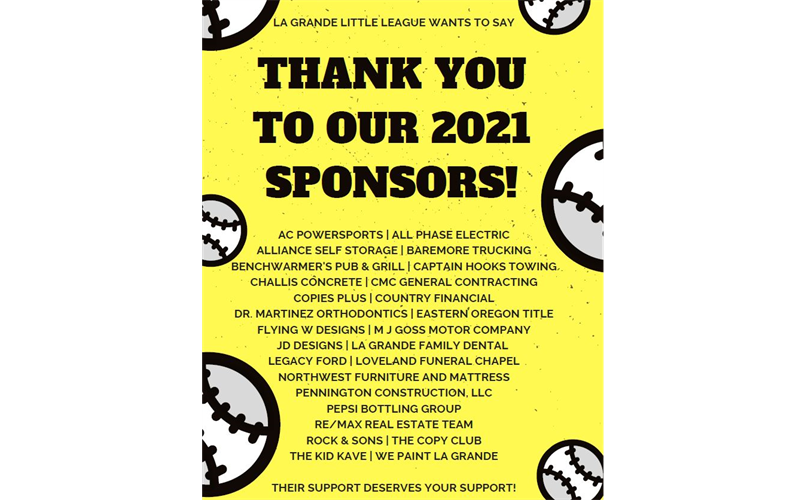 thank you to our 2021 sponsors!