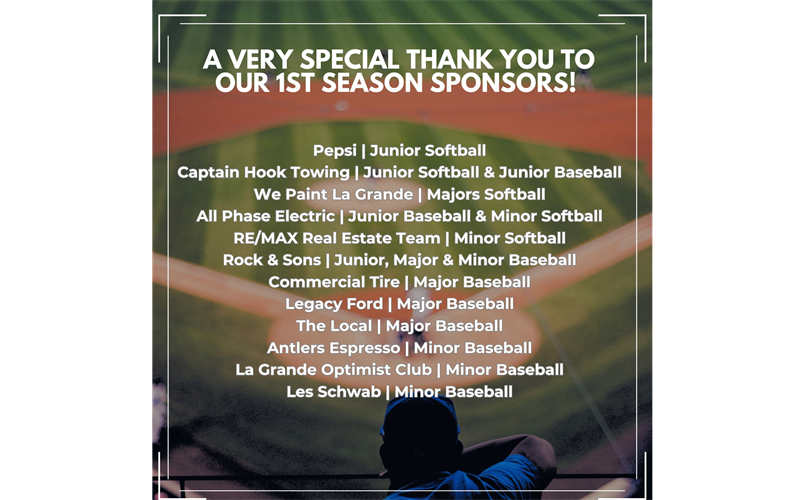 2025 1st Season Sponsors